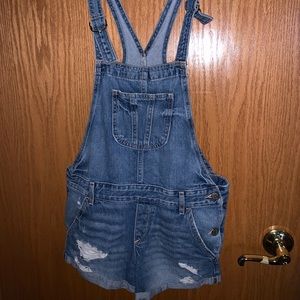 Hollister Denim Overalls